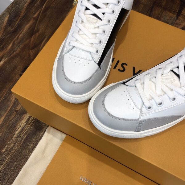 Louis Vuitton Charlie Sneaker Mix Of Recycled And Bio-Based Sustainable Materials Cacao Brown For Women LV 1A9JN8