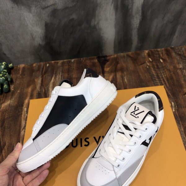 Louis Vuitton Charlie Sneaker Mix Of Recycled And Bio-Based Sustainable Materials Cacao Brown For Women LV 1A9JN8