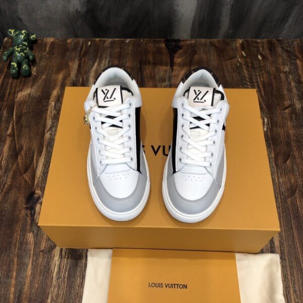 Louis Vuitton Charlie Sneaker Mix Of Recycled And Bio-Based Sustainable Materials Cacao Brown For Women LV 1A9JN8