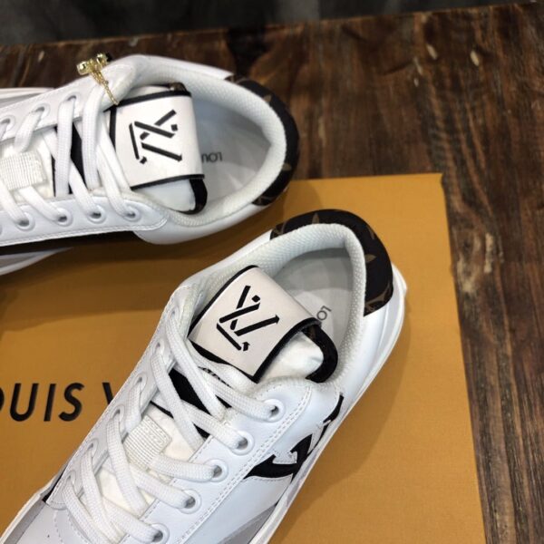 Louis Vuitton Charlie Sneaker Mix Of Recycled And Bio-Based Sustainable Materials Cacao Brown For Women LV 1A9JN8