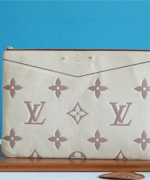 Louis Vuitton Clea Wallet Monogram Empreinte Black For Women, Women's Wallets 11.7in/29.5cm LV M80174