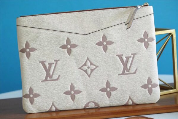 Louis Vuitton Clea Wallet Monogram Empreinte Black For Women, Women's Wallets 11.7in/29.5cm LV M80174
