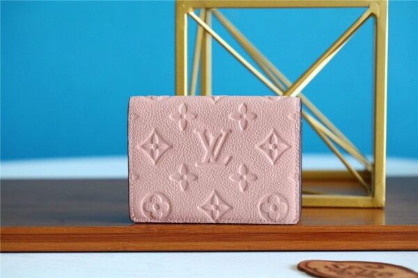 Louis Vuitton Clea Wallet Monogram Empreinte Light Pink For Women, Women's Wallets 1.3in/11cm LV