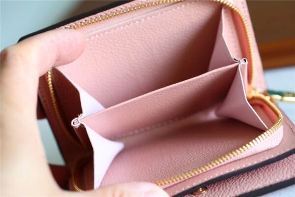 Louis Vuitton Clea Wallet Monogram Empreinte Light Pink For Women, Women's Wallets 1.3in/11cm LV