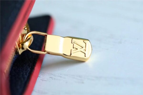 Louis Vuitton Clea Wallet Monogram Empreinte Navy Blue For Women, Women's Wallets 1.3in/11cm LV