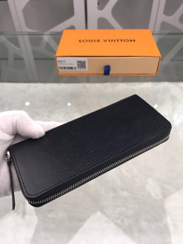 Louis Vuitton Clemence Wallet Epi Black For Women, Women's Wallets 7.5in/19cm LV 