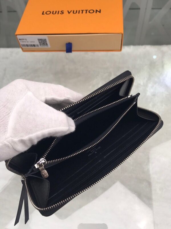 Louis Vuitton Clemence Wallet Epi Black For Women, Women's Wallets 7.5in/19cm LV 