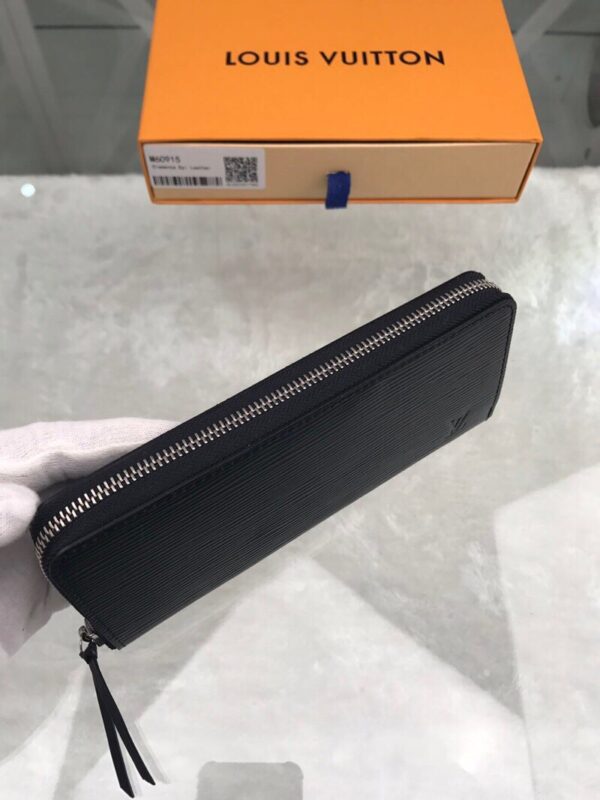 Louis Vuitton Clemence Wallet Epi Black For Women, Women's Wallets 7.5in/19cm LV 