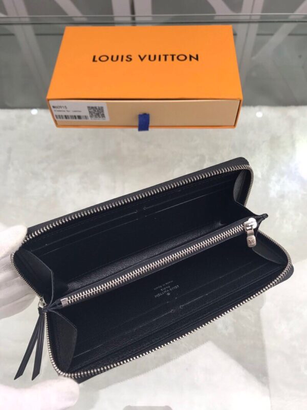 Louis Vuitton Clemence Wallet Epi Black For Women, Women's Wallets 7.5in/19cm LV 