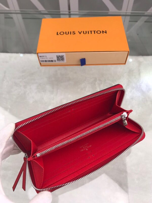Louis Vuitton Clemence Wallet Epi Red For Women, Women's Wallets 7.5in/19cm LV M60913