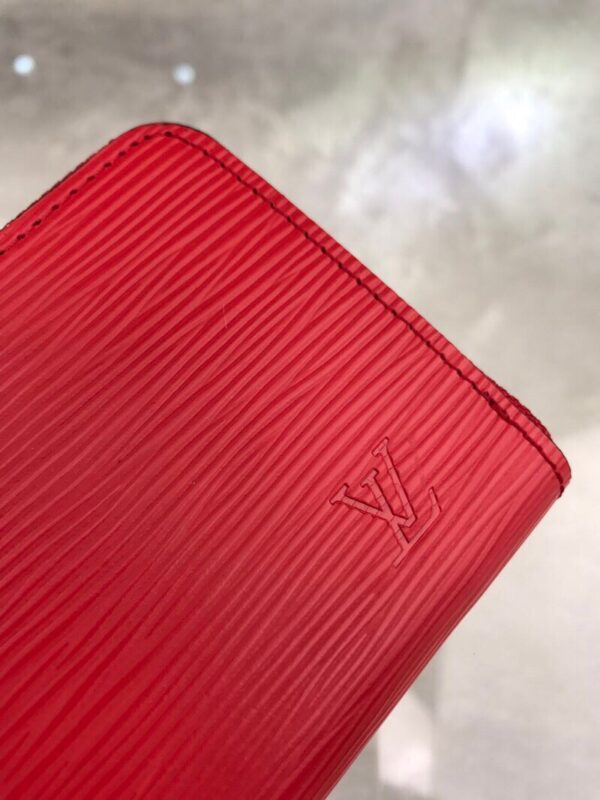 Louis Vuitton Clemence Wallet Epi Red For Women, Women's Wallets 7.5in/19cm LV M60913