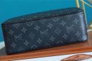 1:1 Replica Louis Vuitton Cosmetic Pouch Monogram Eclipse For Women, Women's Wallets 6.7in/17cm LV M60024