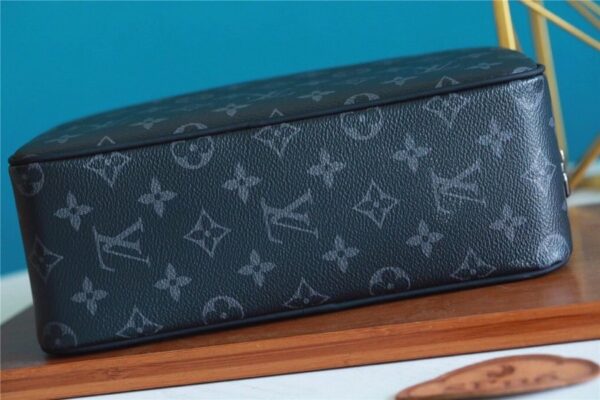 Louis Vuitton Cosmetic Pouch Monogram Eclipse For Women, Women's Wallets 6.7in/17cm LV M60024