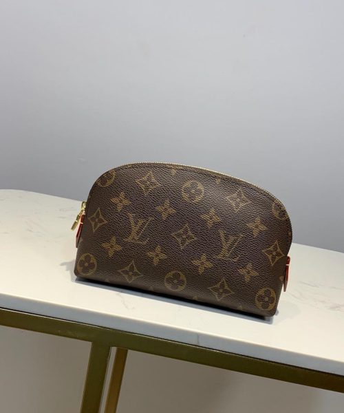 1:1 Replica Louis Vuitton Cosmetic Pouch PM Monogram Canvas For Women, Women's Bags 7.5in/19cm LV M47515