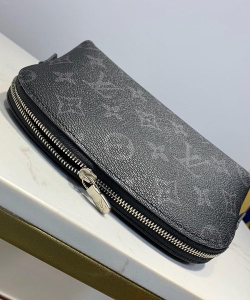 1:1 Replica Louis Vuitton Cosmetic Pouch PM Monogram Eclipse Canvas For Women, Women's Bags 7.5in/19cm LV