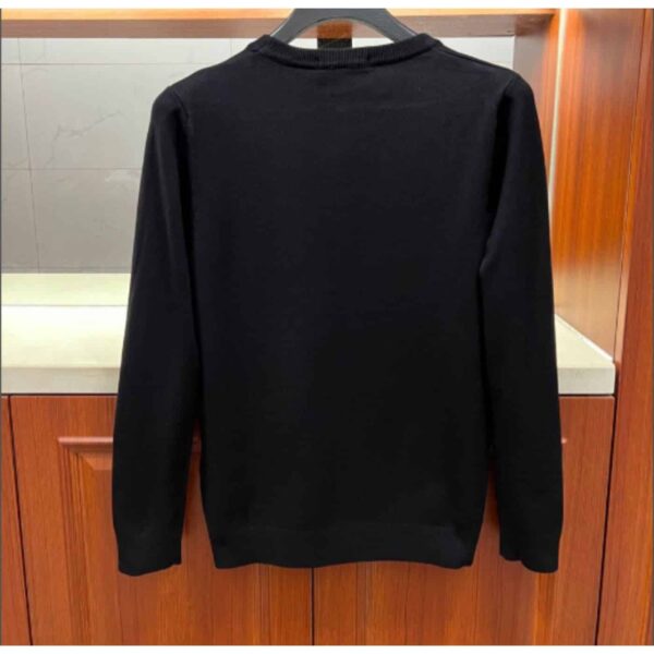 Louis Vuitton Cotton Crewneck Sweatshirt Black For Men