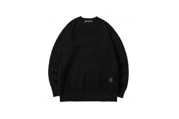 Louis Vuitton Cotton Sweatshirt Black For Men