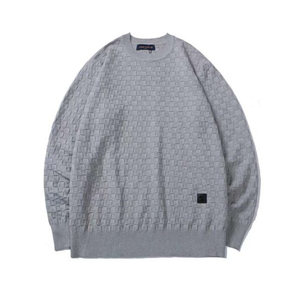 Louis Vuitton Cotton Sweatshirt Grey For Men