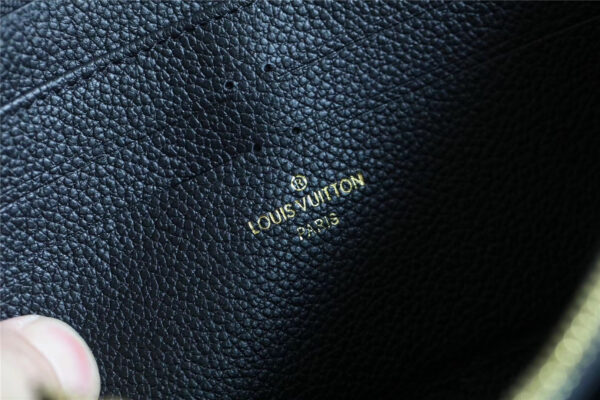 Louis Vuitton Crafty Pochette Felicie Monogram Empreinte White For Women, Women's Wallets 8.3in/21cm LV