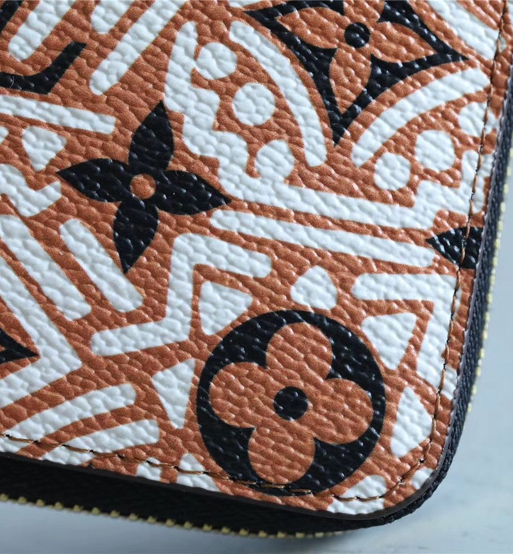 1:1 Replica Louis Vuitton Crafty Zippy Coin Purse Monogram Canvas For Women, Women's Wallets 4.3in/11cm LV M69496