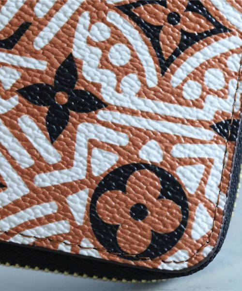 1:1 Replica Louis Vuitton Crafty Zippy Coin Purse Monogram Canvas For Women, Women's Wallets 4.3in/11cm LV M69496