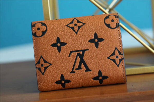Louis Vuitton Crafty Zoe Wallet Monogram Empreinte Caramel For Women, Women's Wallets 9.5in/24cm LV 