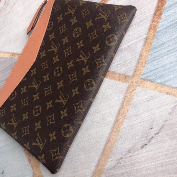 Louis Vuitton Daily Pouch Bag Monogram Canvas Light Pink For Women 11.6in/29.5cm LV M62942