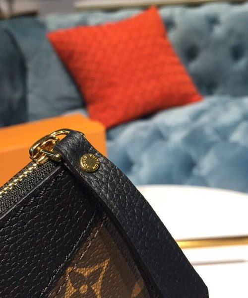 1:1 Replica Louis Vuitton Daily Pouch Monogram Canvas For Women, Women's Wallet 11.6in/29.5cm LV M62048