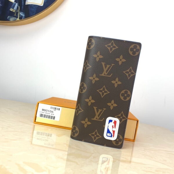 Louis Vuitton Damier Graphite Wallet 19cm Brown