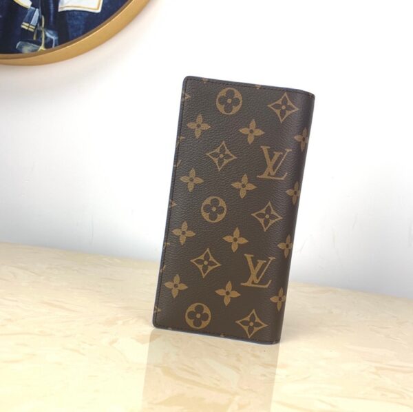 Louis Vuitton Damier Graphite Wallet 19cm Brown