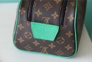 1:1 Replica Louis Vuitton Dopp Kit Poche Toilette Monogram Canvas By Virgil Abloh's Minty /Green For Women, Women's Wallets 11in/28cm LV M46253