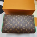 1:1 Replica Louis Vuitton Dopp Kit Poche Toilette Monogram Canvas By Virgil Abloh's Minty /Green For Women, Women's Wallets 11in/28cm LV M46253