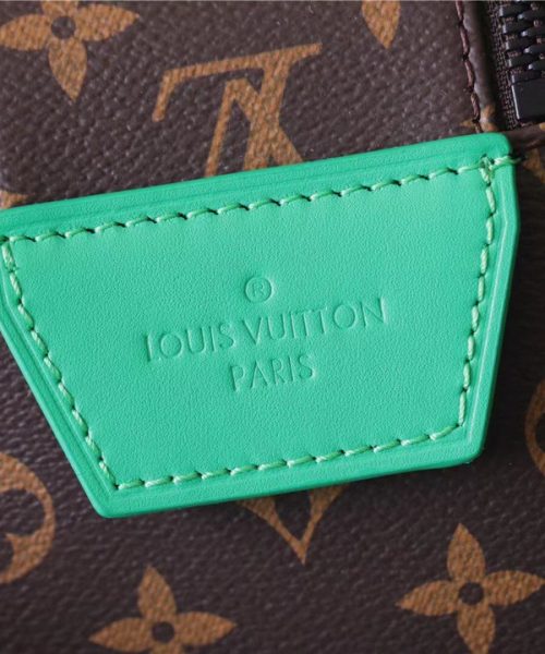 1:1 Replica Louis Vuitton Dopp Kit Poche Toilette Monogram Canvas By Virgil Abloh's Minty /Green For Women, Women's Wallets 11in/28cm LV M46253