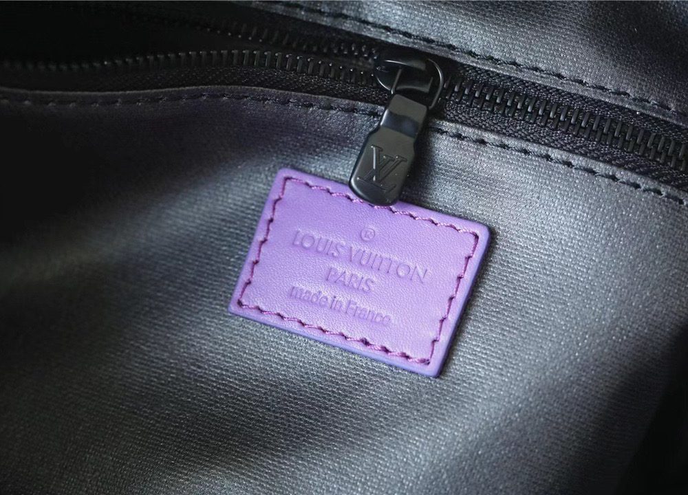 1:1 Replica Louis Vuitton Dopp Kit Poche Toilette Monogram Canvas By Virgil Abloh's Minty /Purple For Women, Women's Wallets 11in/28cm LV 