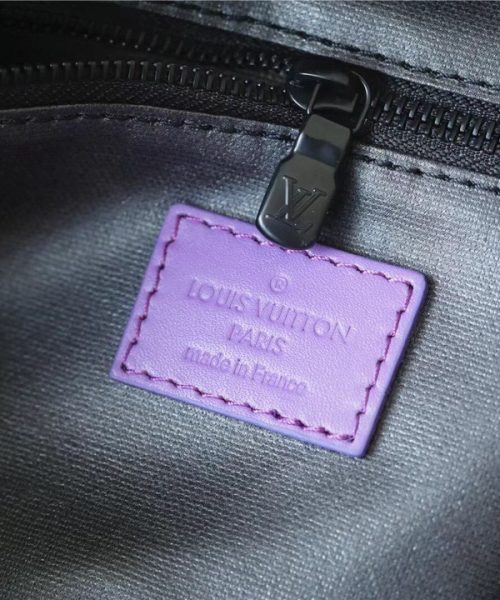 1:1 Replica Louis Vuitton Dopp Kit Poche Toilette Monogram Canvas By Virgil Abloh's Minty /Purple For Women, Women's Wallets 11in/28cm LV 