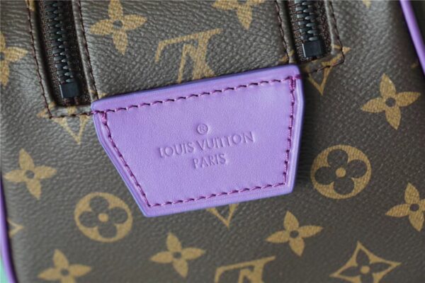Louis Vuitton Dopp Kit Poche Toilette Monogram Canvas By Virgil Abloh's Minty /Purple For Women, Women's Wallets 11in/28cm LV 