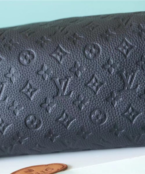 1:1 Replica Louis Vuitton Dopp Kit Toilet Pouch Monogram Empreinte Black For Women, Women's Wallets 11in/28cm LV