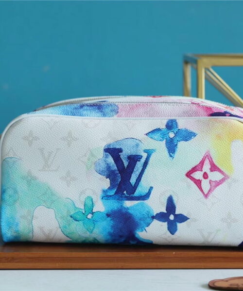 Louis Vuitton Dopp Kit Toilet Pouch Monogram Empreinte Multiple Color For Women, Women's Wallets 11in/28cm LV