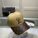 Louis Vuitton Embroidered Logo Baseball Cap Gold/Brown LV Cap