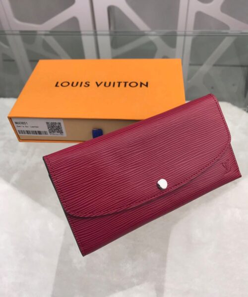 Louis Vuitton Emilie Wallet Epi Fuchsia For Women, Women's Wallets 7.5in/19cm LV 