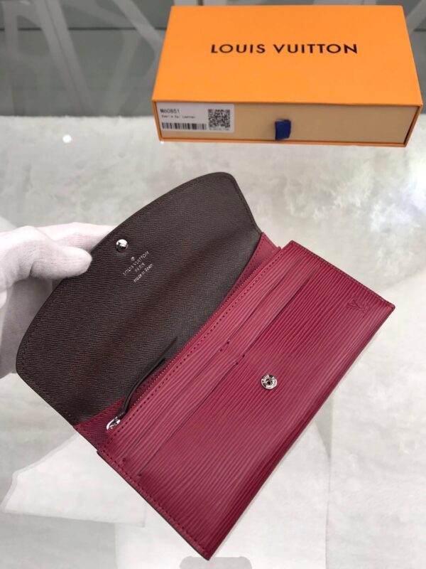 Louis Vuitton Emilie Wallet Epi Fuchsia For Women, Women's Wallets 7.5in/19cm LV 