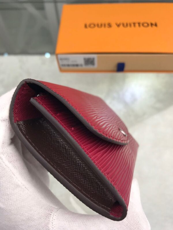 Louis Vuitton Emilie Wallet Epi Fuchsia For Women, Women's Wallets 7.5in/19cm LV 
