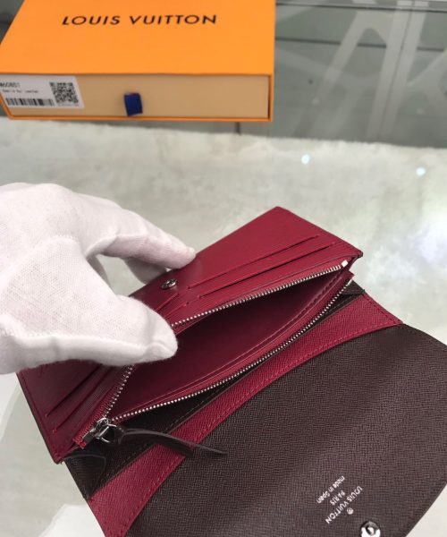 1:1 Replica Louis Vuitton Emilie Wallet Epi Fuchsia For Women, Women's Wallets 7.5in/19cm LV 