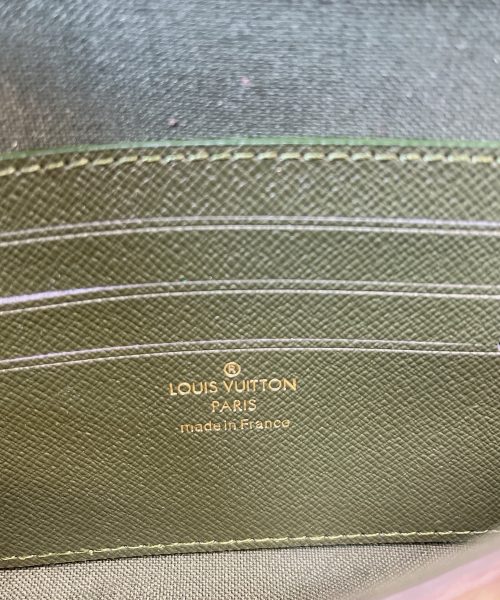 1:1 Replica Louis Vuitton Felicie Strap & Go Monogram Canvas Khaki Green For Women, Women's Wallets 6.7in/17cm LV M80091