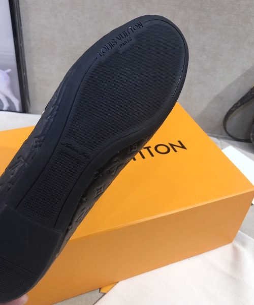 Louis Vuitton Gloria Flat Loafer Black For Women LV