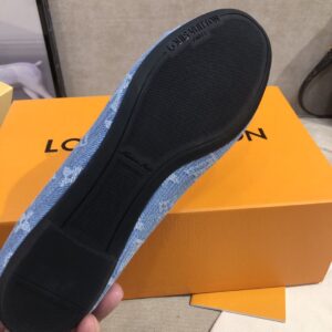 Louis Vuitton Gloria Flat Loafer Blue For Women LV