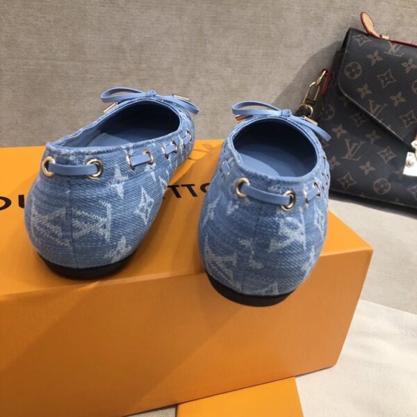 Louis Vuitton Gloria Flat Loafer Blue For Women LV