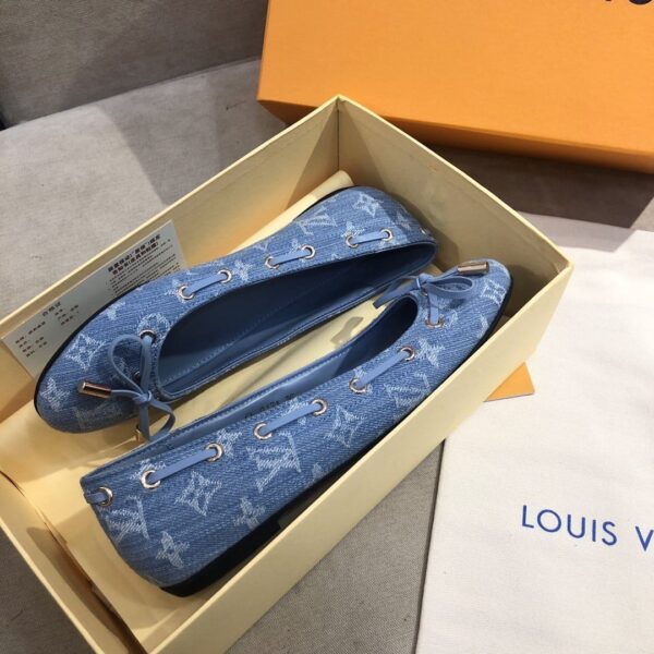 Louis Vuitton Gloria Flat Loafer Blue For Women LV