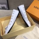 Louis Vuitton Gloria Flat Loafer White For Women LV