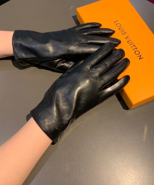 Louis Vuitton Gloves In Black